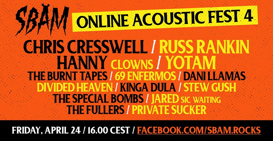 69 Enfermos participará del Sbäm #onlineacousticfest4
