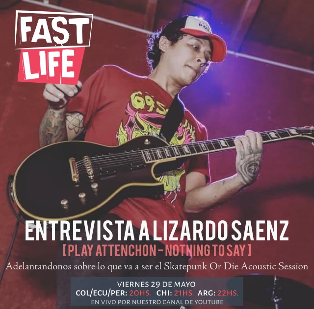 Skatepunk or die Lizardo Session